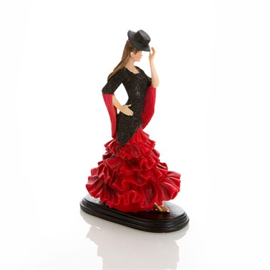 Bella Şapkalı Flamenco Dansçı Kadın